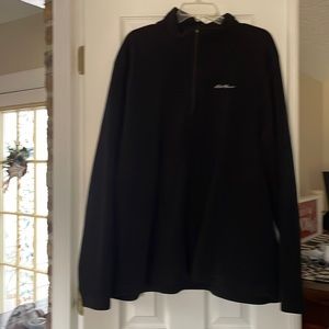 Very soft Eddie Bauer half zip fleece